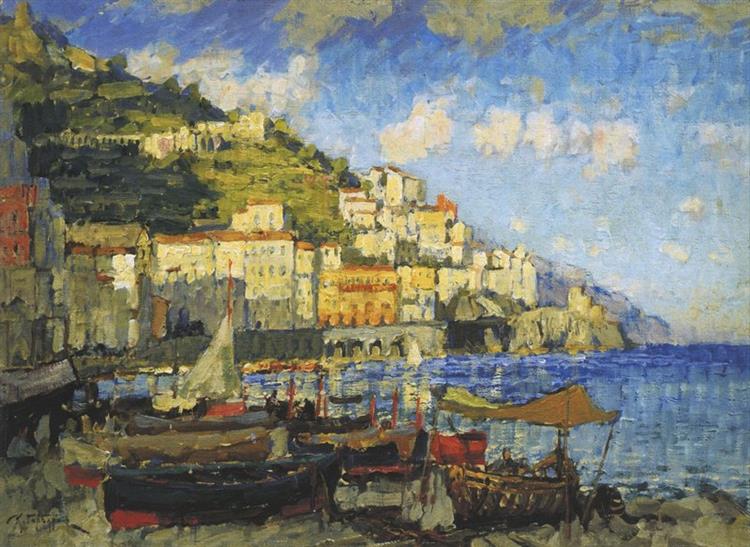 Amalfi, 1927 - Konstantin Gorbatov