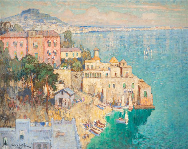 Posillipo, Naples, 1926 - Константин Иванович Горбатов