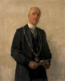 Portrait of J.P. Fockema Andreae - Isaac Israels