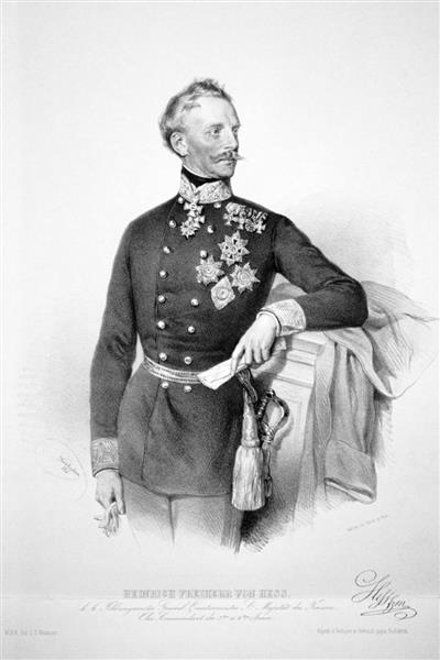 Heinrich von Hess, 1854 - Josef Kriehuber