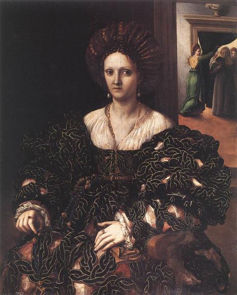 Portrait of a Woman, 1531 - Джуліо Романо