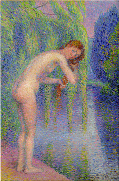 Nude Combing Her Hair, 1903 - Hippolyte Petitjean