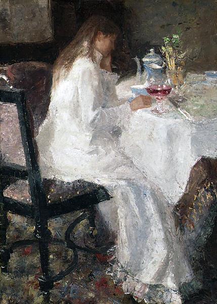 Lady in White, 1886 - Jan Toorop