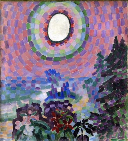 Landscape with Disc, 1906 - Robert Delaunay