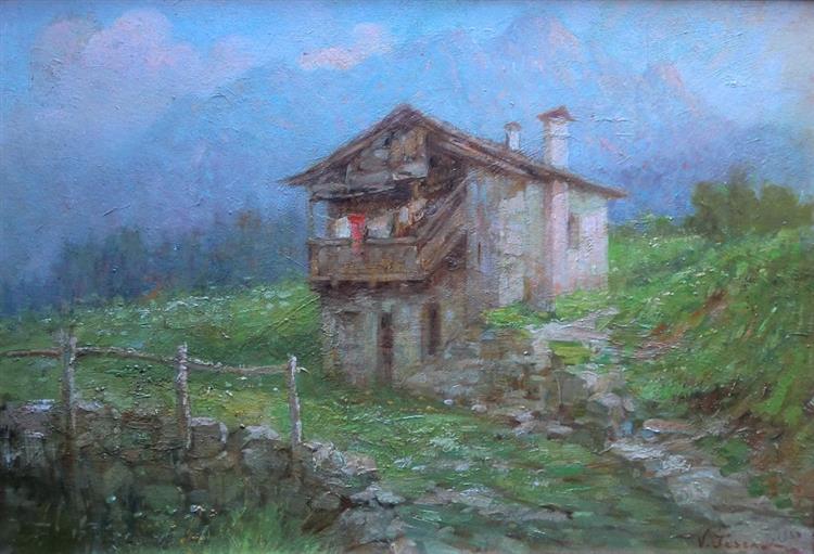Mountain cottage, 1938 - Vittorio Tessari