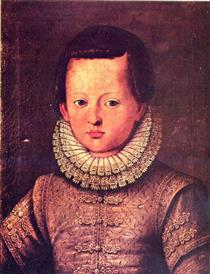 Portrait of Prince Filippo di Medici - Алессандро Аллори