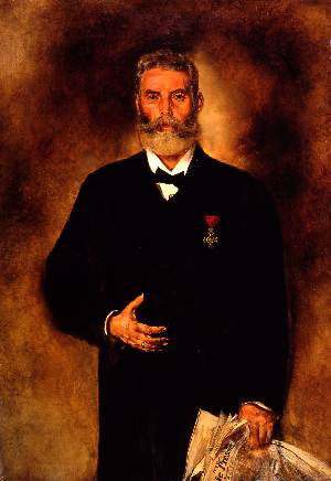 Portrait of Christoph Reisser, 1885 - Anton Romako