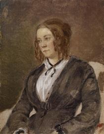 Portrait of a Seated Woman - Richard Caton Woodville