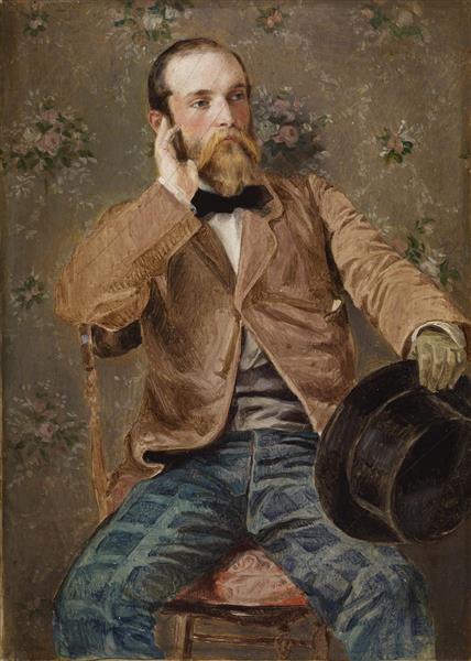 Self-Portrait, 1853 - Richard Caton Woodville Sr.