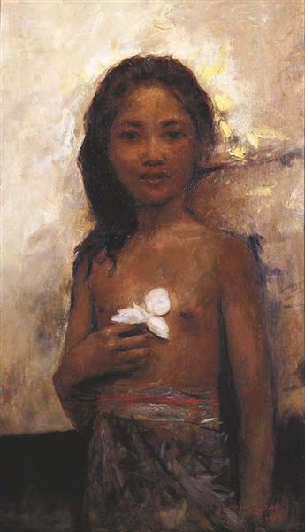 Portrait of a Young Girl, 1939 - Romualdo Locatelli