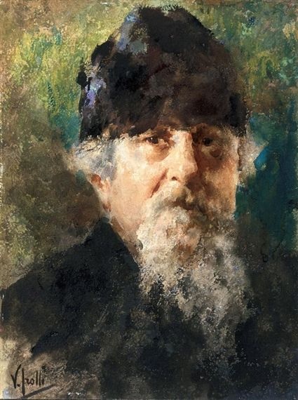 Self-portrait, c.1910 - Винченцо Иролли