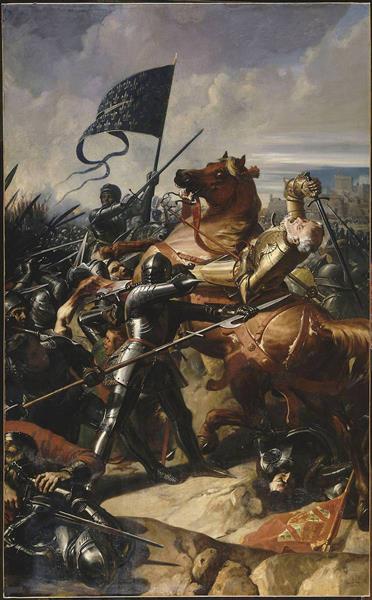 Battle of Castillon, 1839 - Charles-Philippe Lariviere