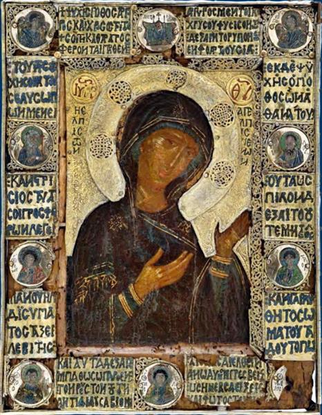 Virgin Mary Hagiosoritissa, c.1150 - Orthodox Icons