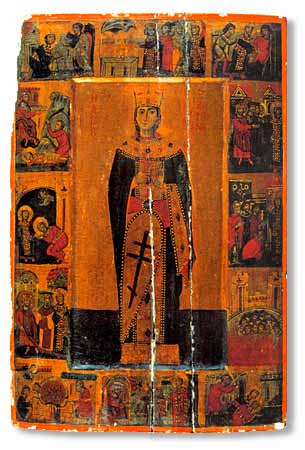Saint Catherine of Alexandria, c.1200 - c.1300 - Orthodox Icons