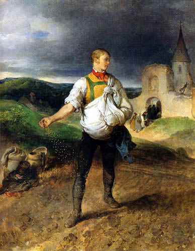 The Sower, 1839 - Петер Фенди