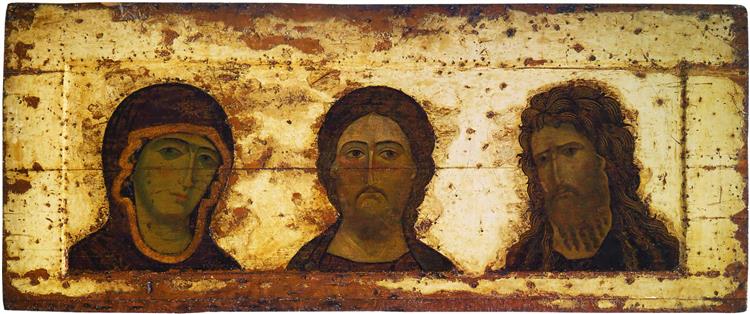 Deesis from Dormition Cathedral in Moscow, 1200 - Orthodox Icons
