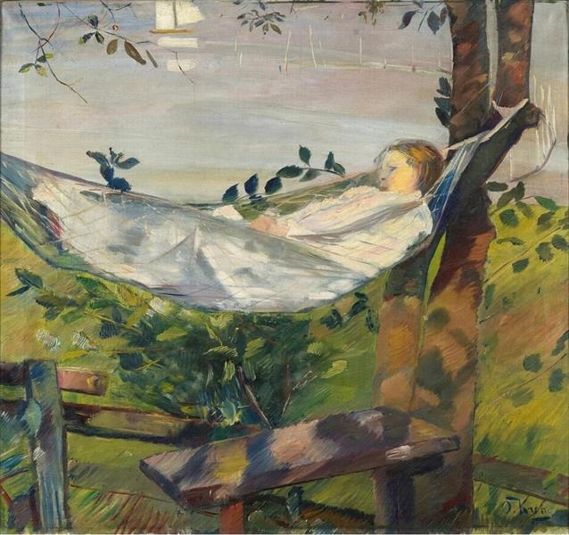 Sonnenflecken, 1891 - Oda Krohg