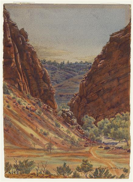 The Gorge (Simpsons Gap), c.1945 - Albert Namatjira
