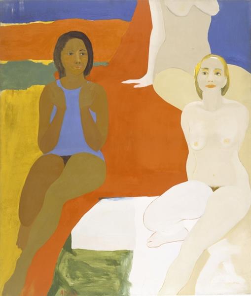 Three Figures, 1966 - Emma Amos