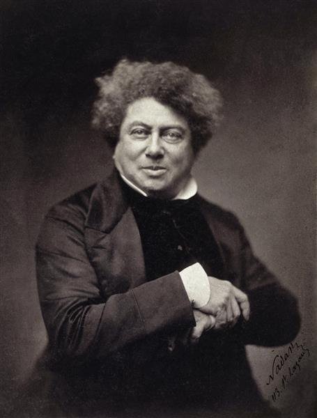 Alexander Dumas Père, 1855 - 納達爾