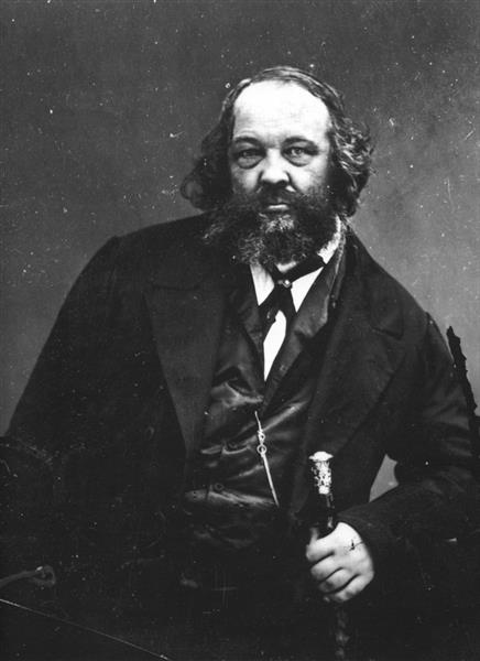 Mikhail Bakunin, c.1860 - Felix Nadar