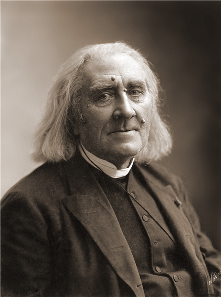 Franz Liszt, 1886 - Felix Nadar