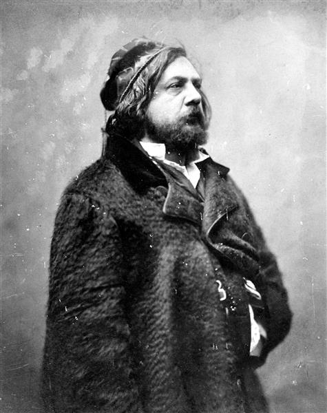 Théophile Gautier, 1857 - Надар