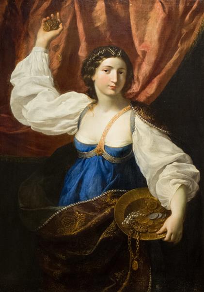 La Libéralité, c.1657 - Elisabetta Sirani