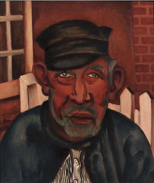 Portrait of a Farmer, c.1929 - Else Berg