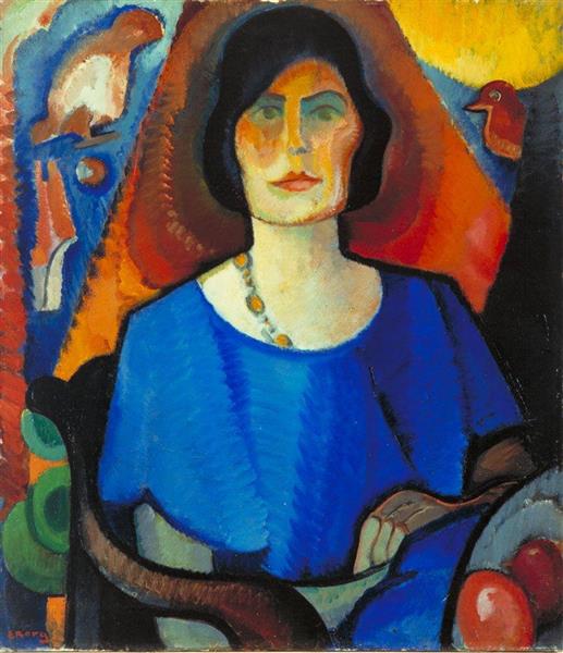 Self-Portrait, 1917 - Else Berg