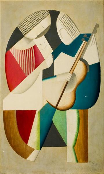 Music, 1919 - Marthe Donas