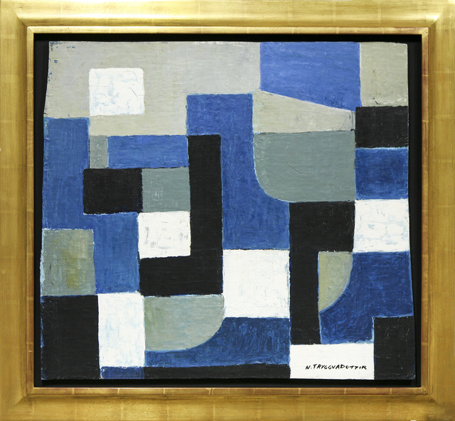 Abstraction (NT-OL-52-08), 1952 - Nína Tryggvadóttir