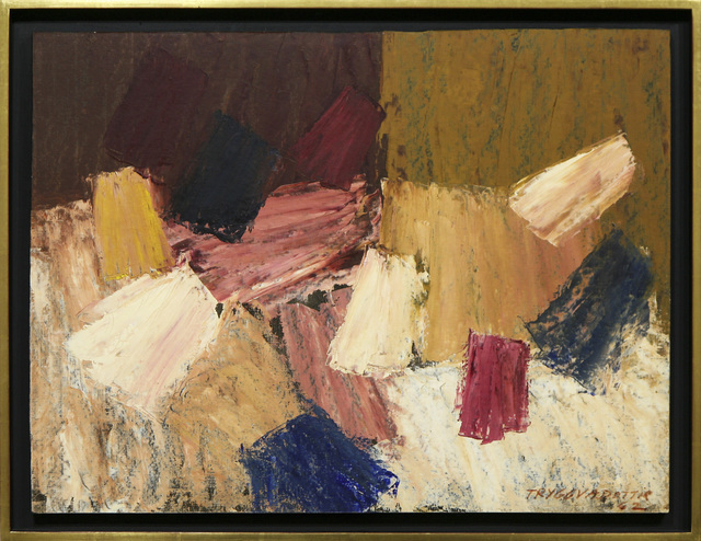 Abstraction (NT-OL-62-02), 1962 - Nína Tryggvadóttir