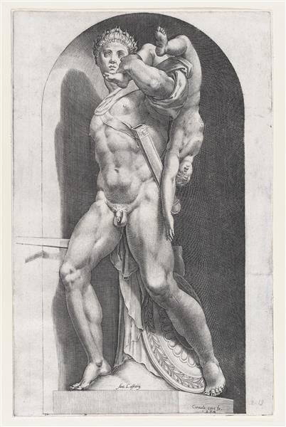 Atreus Farnese, 1574 - Корнеліс Корт