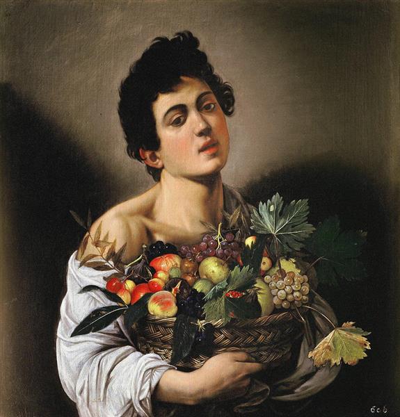 Boy with a Basket of Fruit, c.1593 - Caravaggio