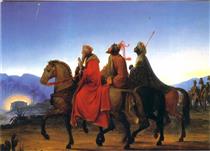 The Journey of the Three Kings - Leopold Kupelwieser