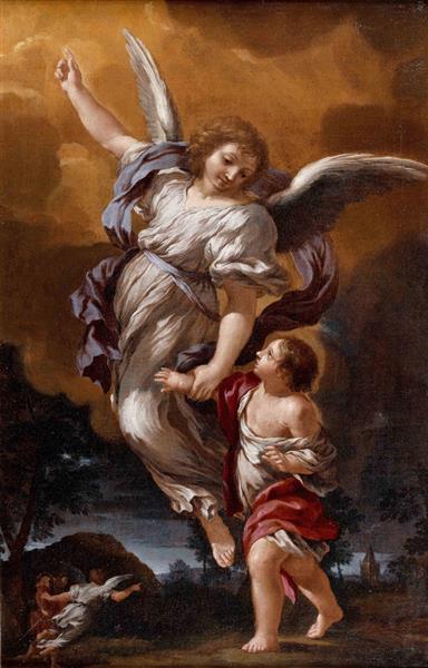 O Anjo Guardião, 1656 - Pietro de Cortona