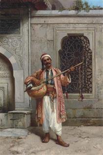 Musician in Constantinople - Stanisław Chlebowski