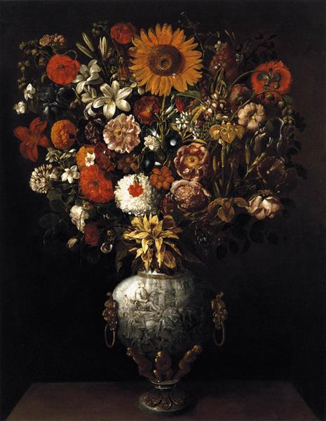 Vase of Flowers, 1643 - Tomás Yepes