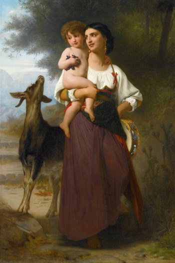 Longing, 1863 - Вильям Адольф Бугро