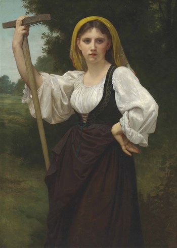 Hay-Maker, 1870 - William-Adolphe Bouguereau