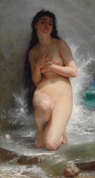 The Pearl, 1894 - William Adolphe Bouguereau