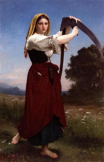 The Reaper, 1872 - William Adolphe Bouguereau
