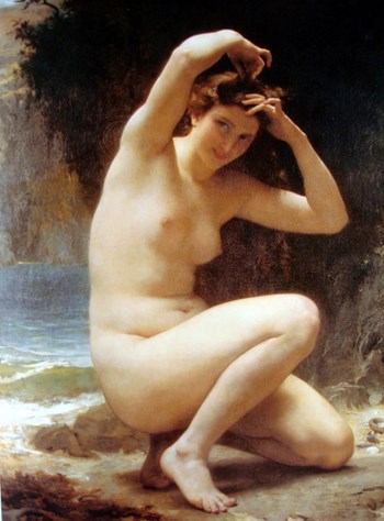 The Toilet of Venus, 1873 - 布格羅