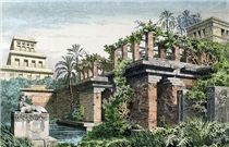 Hanging Gardens of Babylon - Ferdinand Knab