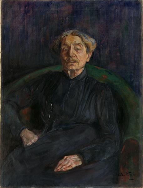 Portrait of the Artist Aasta Hansteen, c.1903 - Oda Krohg
