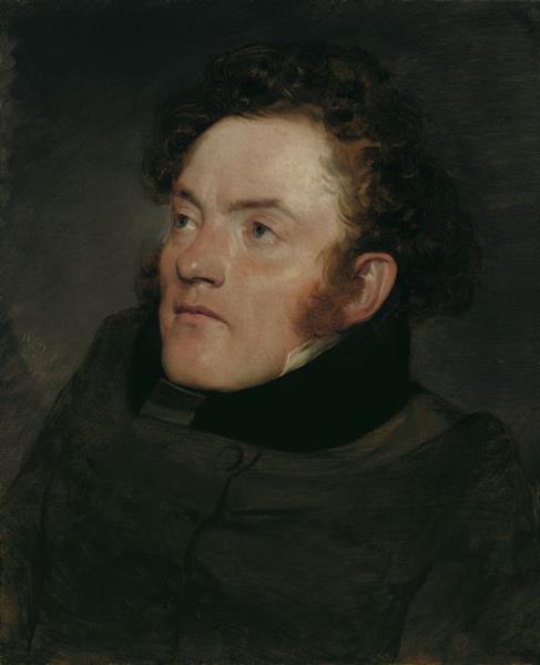 Portrait of the artist Peter Fendi, 1833 - Фридрих фон Амерлинг