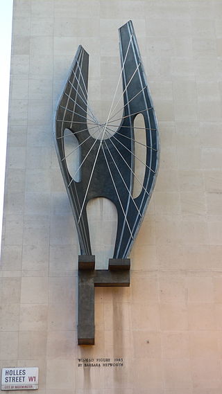 Winged Figure, 1963 - 芭芭拉·赫普沃斯