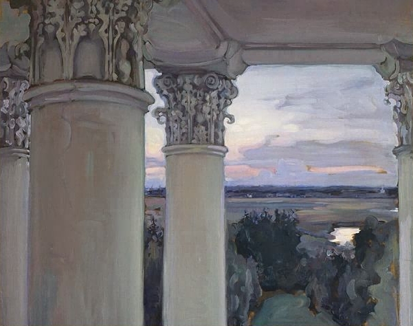 Columns in Vvedenskoye, 1894 - Maria Yakunchikova