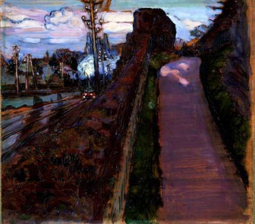 The Arrival of Spring; Two Roads, 1896 - Marija Wassiljewna Jakuntschikowa